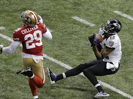 Jacoby Jones embarrasses Chris Culliver (again) during SB XLVII.