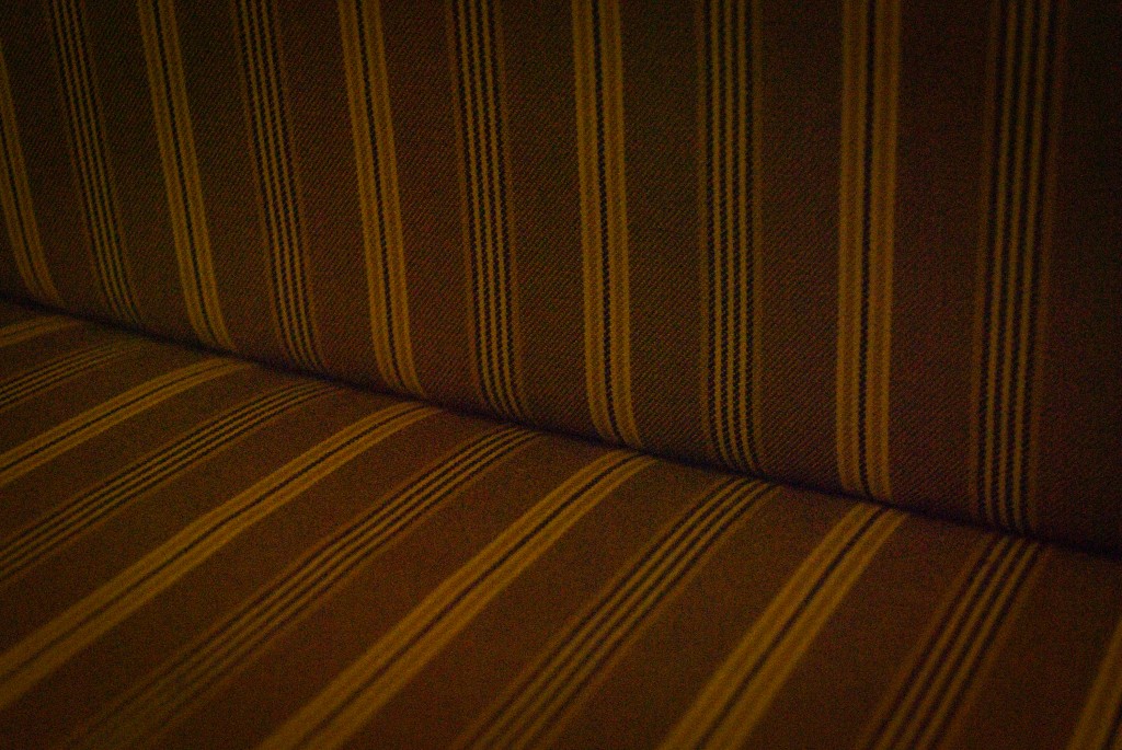 2-JUN-2013: Interesting angles from the pattern on a chair.