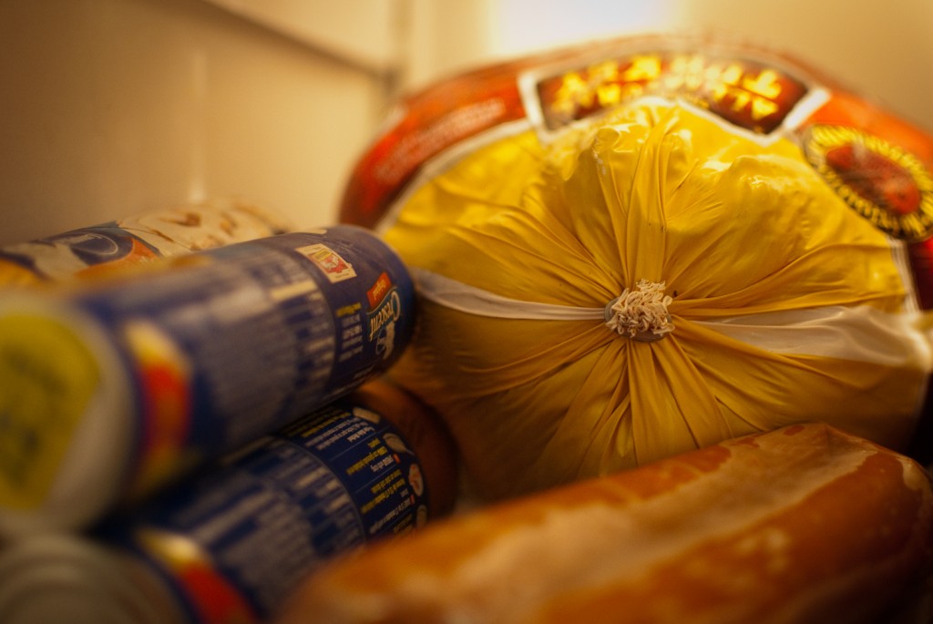 26-NOV-2013: So much Thanksgiving lurking in the fridge!