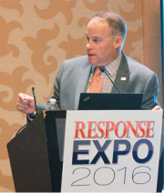 Haire Moderates at Response Expo