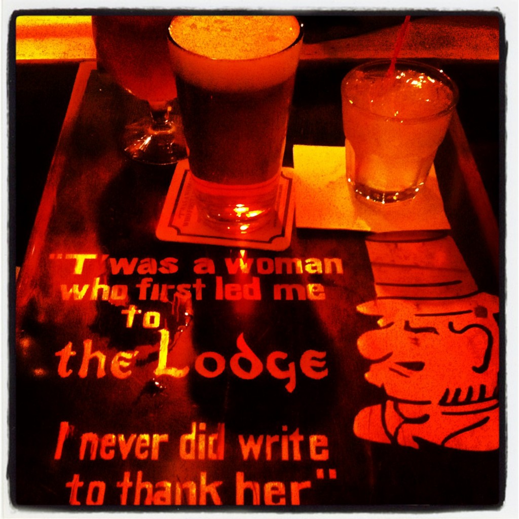 14-OCT-2013: Love (LOVE) the Lodge in Chicago. This Instagram image shows just one reason why.