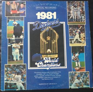 1981 Dodgers World Champions